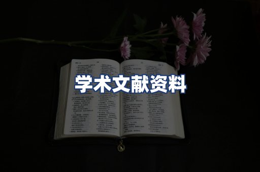 学术文献资料